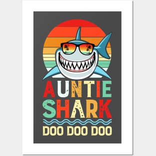 Auntie Shark. Posters and Art